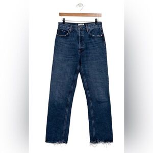 EUC Agolde straight leg, high waisted jeans